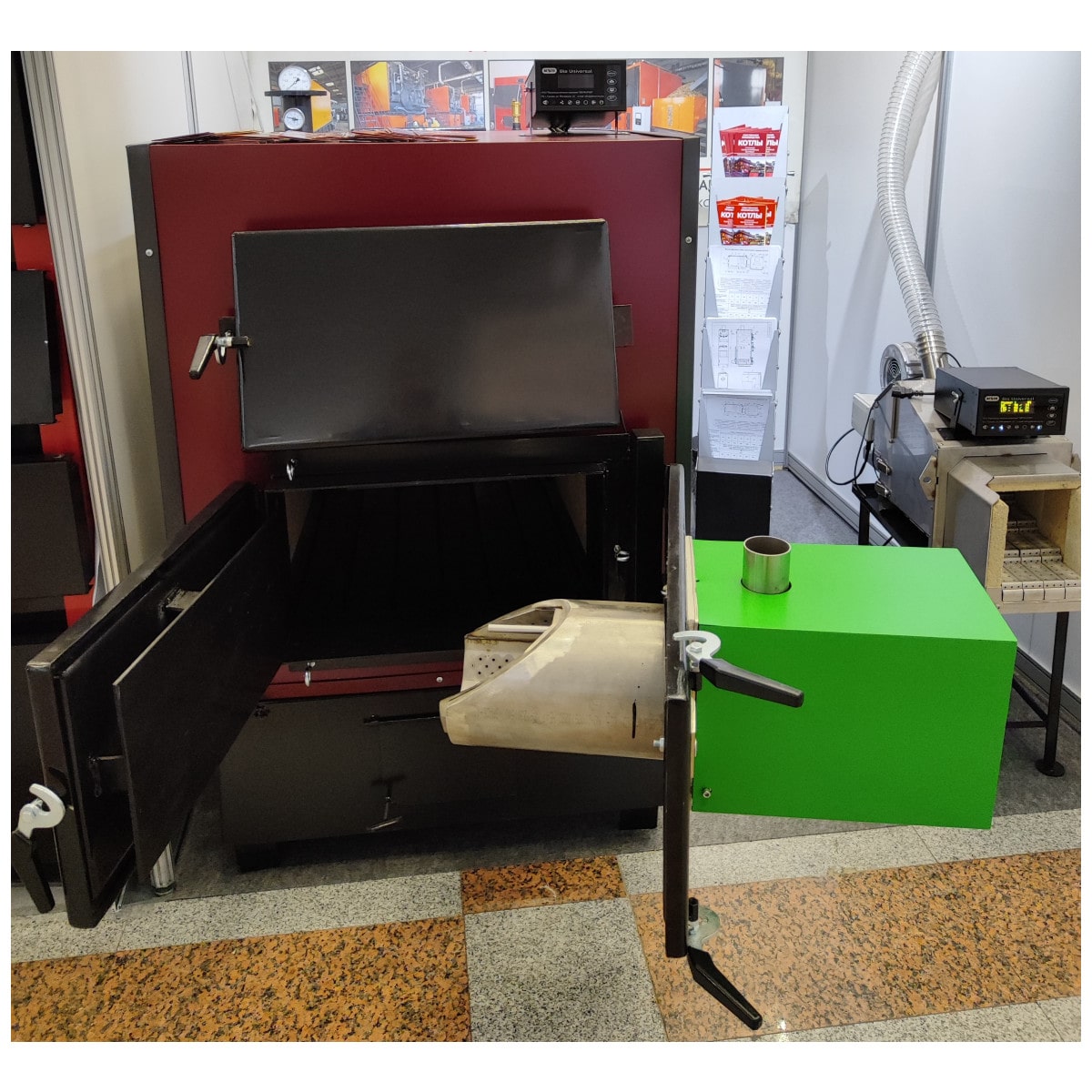 Твердотопливный котел КСТБ 150-2ПР - Изображение 5 Твердотопливный котел КСТБ 150-2ПР - Изображение 5